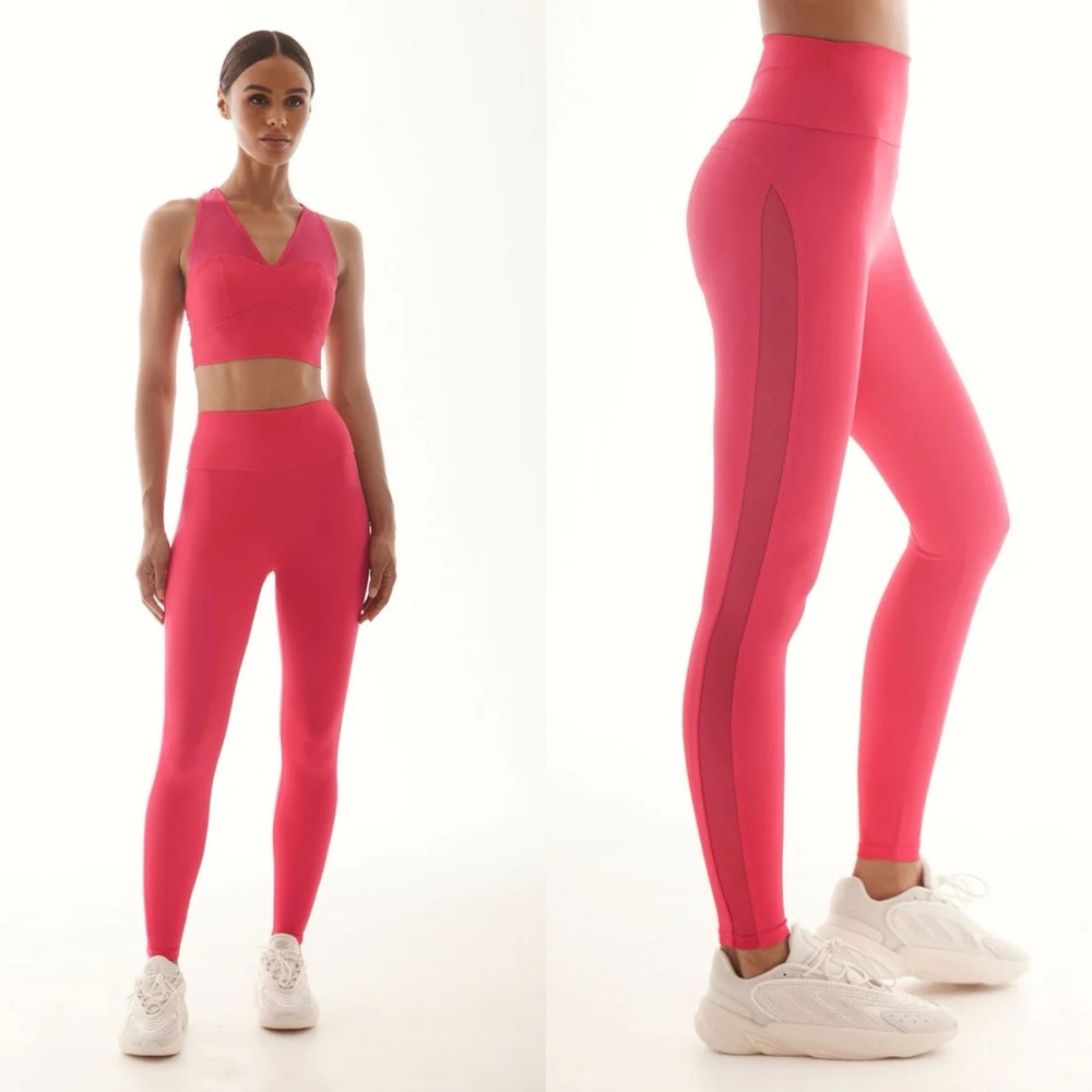 NWT LANSTON Large Hypnotic Athletic Bra and Leggings $300msrp